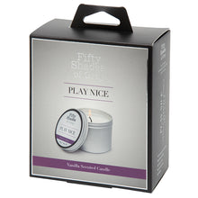Load image into Gallery viewer, Fifty Shades of Grey Play Nice Vanilla Candle 90g LH80173