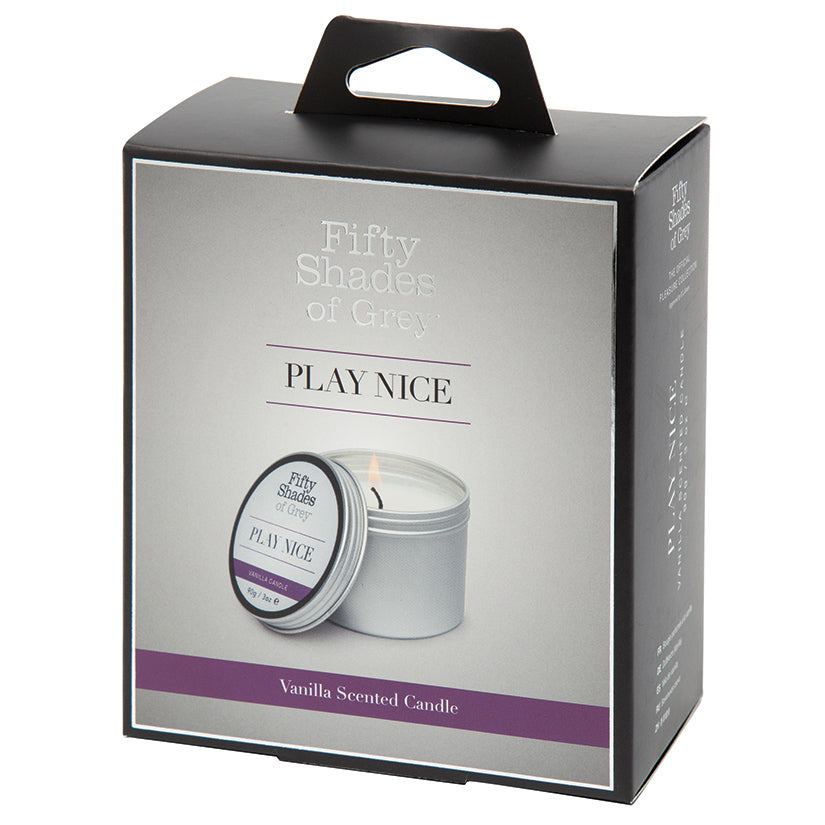 Fifty Shades of Grey Play Nice Vanilla Candle 90g LH80173