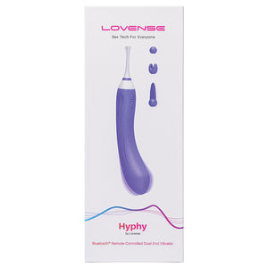 Lovense Hyphy Bluetooth Remote Controlled Dual End Vibrator LOV0050