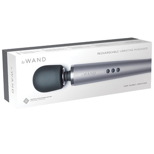 Le Wand Rechargeable Vibrating Massager-Grey LW001GRY