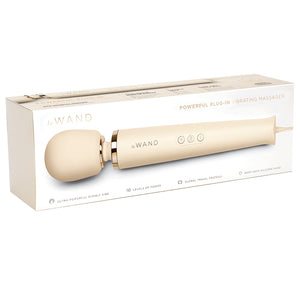 Le Wand Powerful Plug-In Vibrating Massager Cream