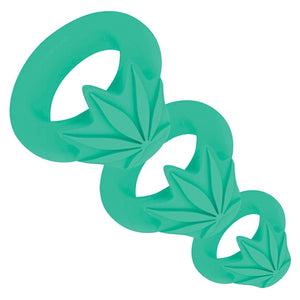 Maia Hazey Pot Leaf Silicone Ring Set ... AF-008