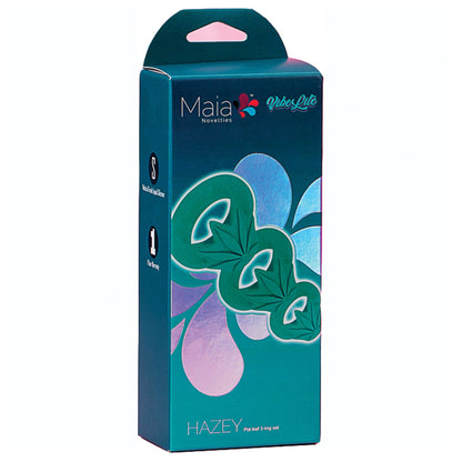 Maia Hazey Pot Leaf Silicone Ring Set ... AF-008