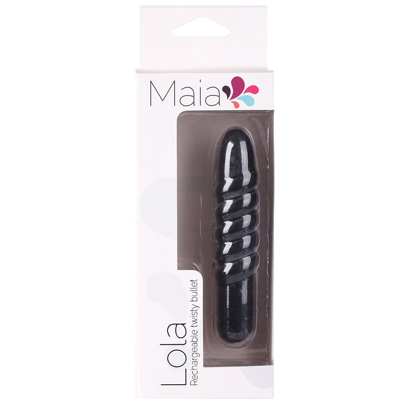 Maia Lola Rechargeable Bullet-Black