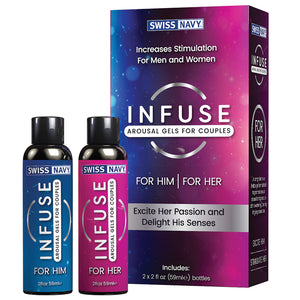Swiss Navy Infuse Arousal Gels For Couples MD1200