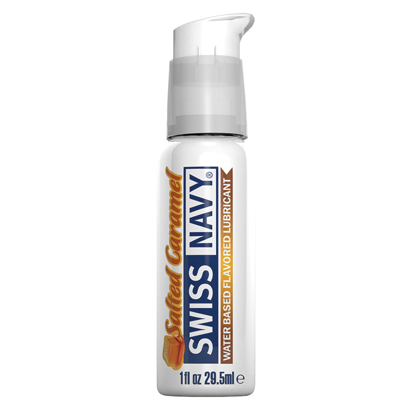 Swiss Navy Flavored Lubricant Salted Caramel 1oz