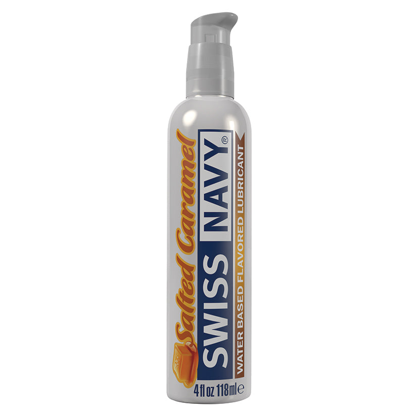 Swiss Navy Flavored Lubricant Salted Caramel 4oz
