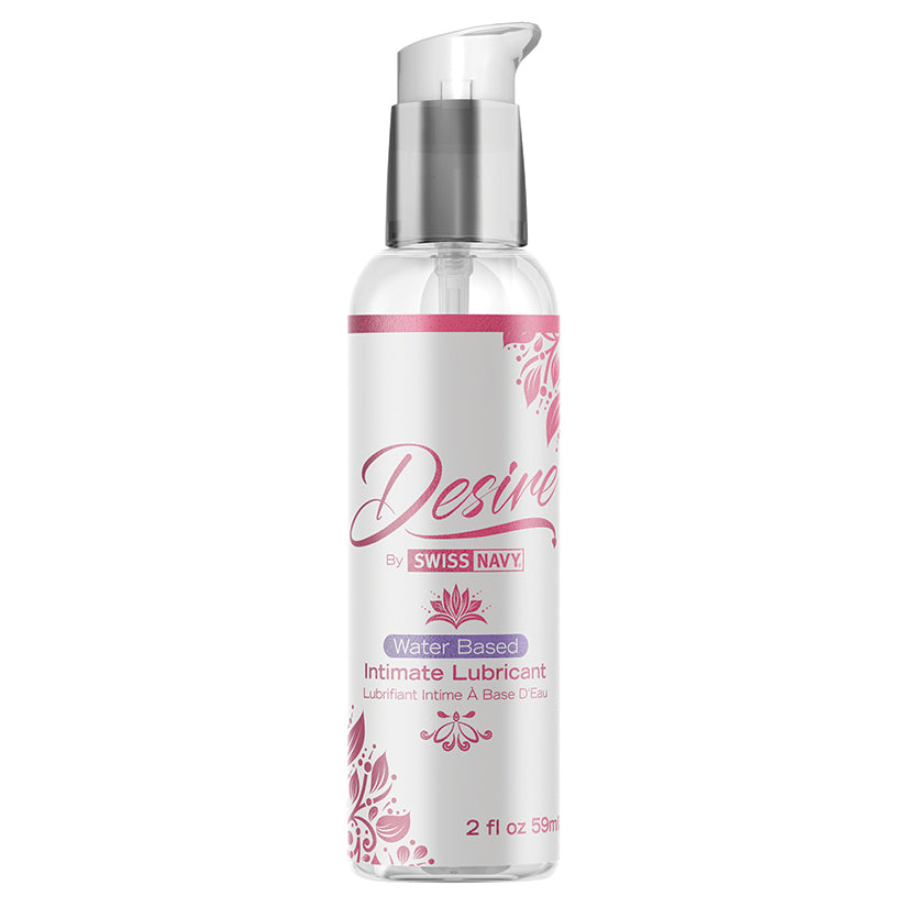 Desire By Swiss Navy Water Based Intimate Lubricant 2oz