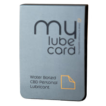 Load image into Gallery viewer, MyLubeCard CBD Infused PersoNAl Lubric... MLC10