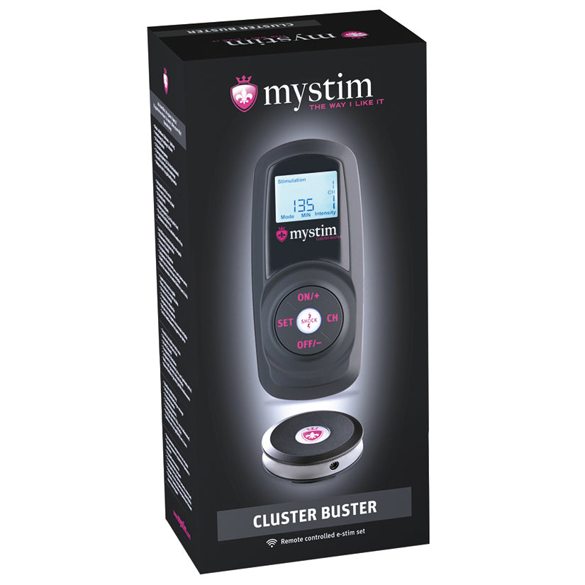 Mystim Cluster Buster Wireless E-Stim Device MYS46020
