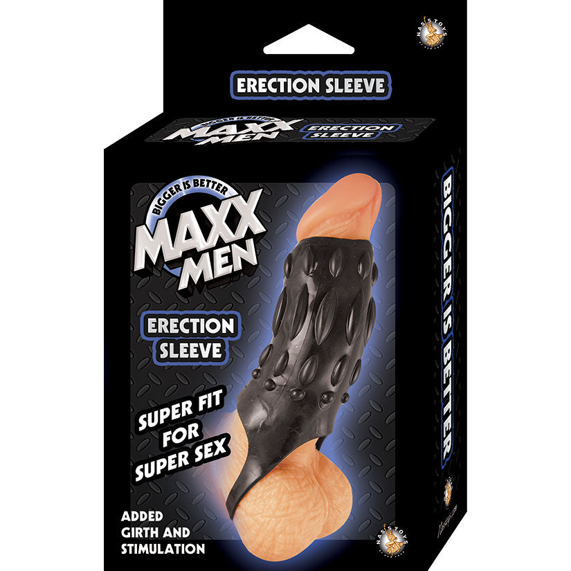 Maxx Men Erection Sleeve-Black NAS2617-2