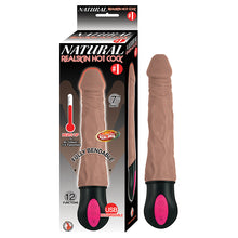 Load image into Gallery viewer, Natural Realskin Hot Cock #1-Brown 7&quot; NAS2813