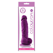 Load image into Gallery viewer, Coloursoft Dildo Purple- 5&quot; NSN0410-25
