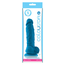 Load image into Gallery viewer, Coloursoft Dildo-Blue 5&quot; NSN0410-27