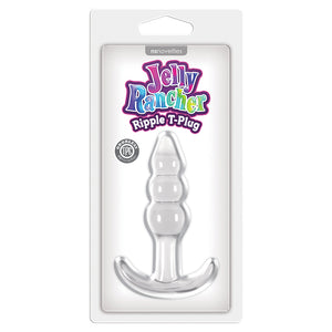 Jelly Rancher Ripple T-Plug-Clear