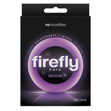 Load image into Gallery viewer, Firefly Halo C-Ring-Medium Purple NSN0473-35