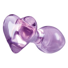 Load image into Gallery viewer, Crystal Heart-Purple