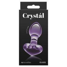 Load image into Gallery viewer, Crystal Heart-Purple NSN0718-35