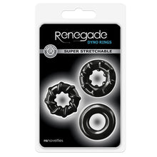 Load image into Gallery viewer, Renegade Dyno Rings-Black NSN1111-33