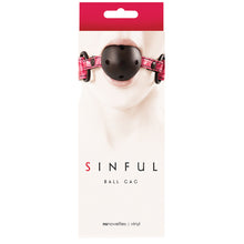 Load image into Gallery viewer, Sinful Ball Gag-Pink NSN1221-14