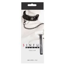 Load image into Gallery viewer, Sinful Collar-Black NSN1222-13