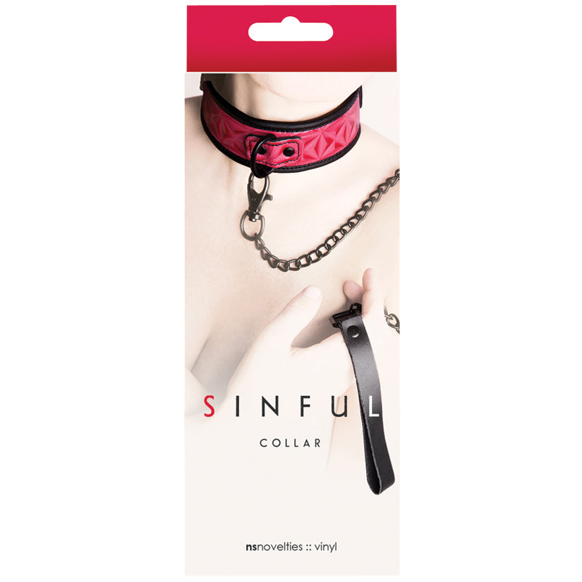Sinful Collar-Pink NSN1222-14