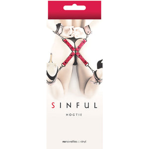 Sinful Hog Tie-Pink NSN1227-14