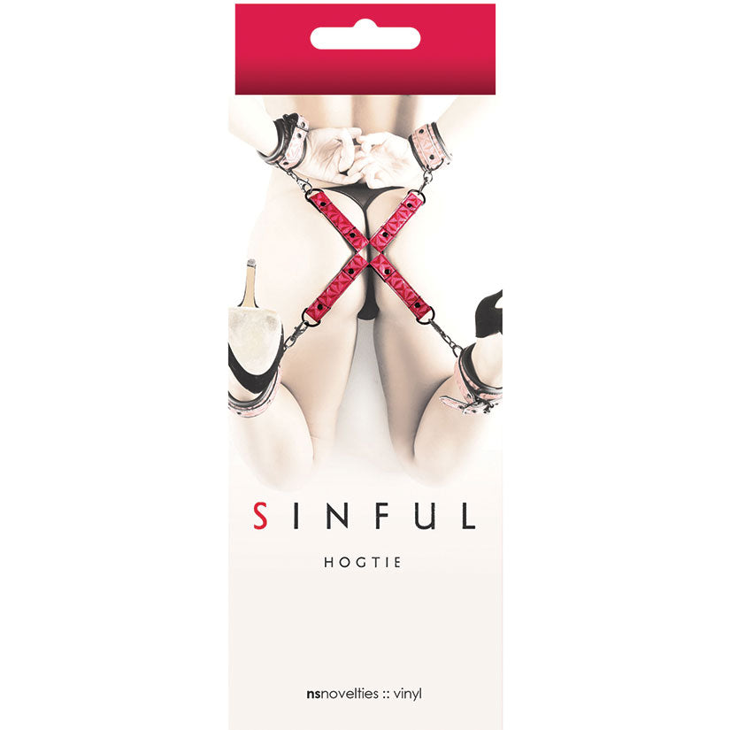 Sinful Hog Tie-Pink NSN1227-14