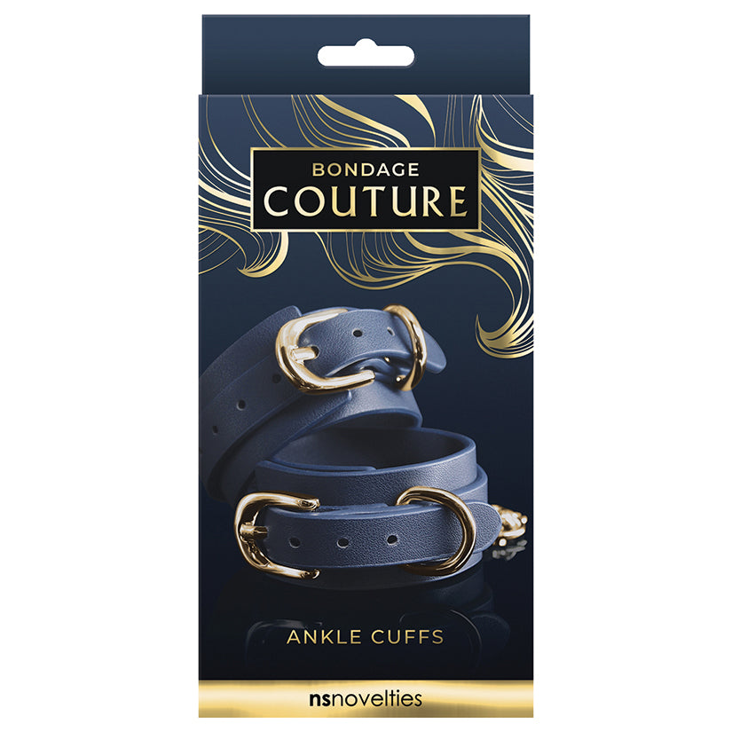 Bondage Couture Ankle Cuff-Blue NSN1306-47