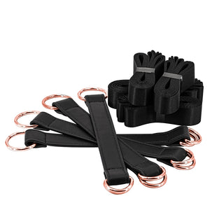 Bondage Couture Tie Down Straps-Black