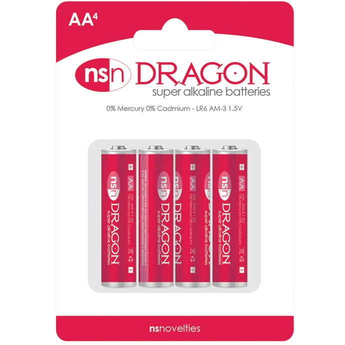 Dragon Alkaline Batteries AA (4 Pack) NSN2010-10