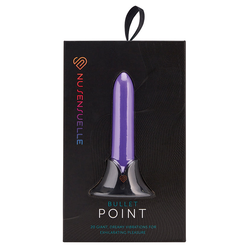 Sensuelle Point Rechargeable Bullet-Purple NU34-03