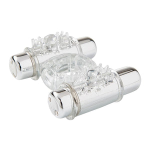 Sensuelle 7 Function Double Action C-Ring-Clear