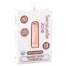 Load image into Gallery viewer, Sensuelle Joie 15 Function Bullet-Rose Gold NU52RG