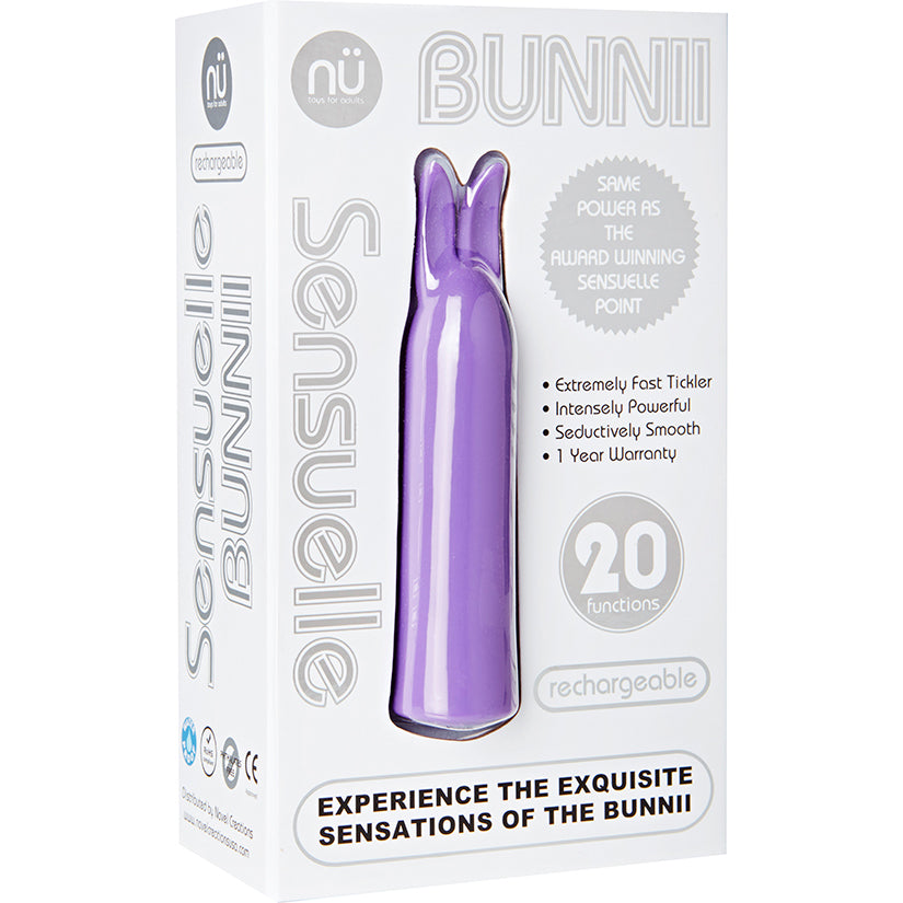 Sensuelle Bunnii 20 Function Vibe-Purple NU53PU