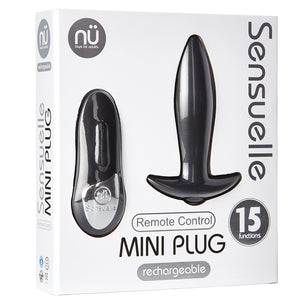 Sensuelle Remote Control Mini Plug - Black NU57BK