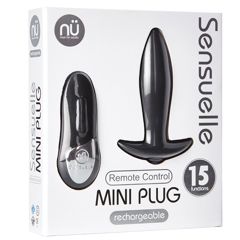 Sensuelle Remote Control Mini Plug - Black NU57BK