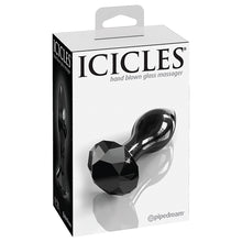Load image into Gallery viewer, Icicles No.78 Gem Shaped Plug-Black PD2878-00