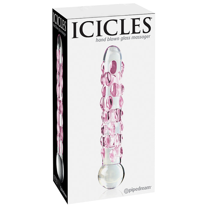 Icicles No.7-Pink Speckels 7
