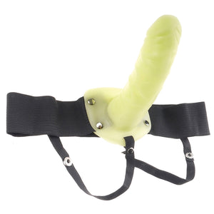 Fetish Fantasy For Him Or Her-Glow In The Dark Strap-On 6"