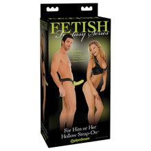 Load image into Gallery viewer, Fetish Fantasy For Him Or Her-Glow In The Dark Strap-On 6&quot; PD3366-32