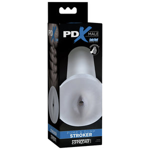 PDX Male Pump & Dump Stroker-Clear PD3791-20
