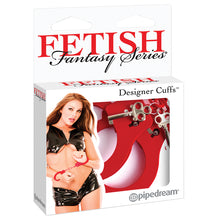Load image into Gallery viewer, Fetish Fantasy Designer Cuffs-Red PD3801-15