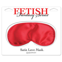 Load image into Gallery viewer, Fetish Fantasy Satin Love Mask-Red PD3903-15