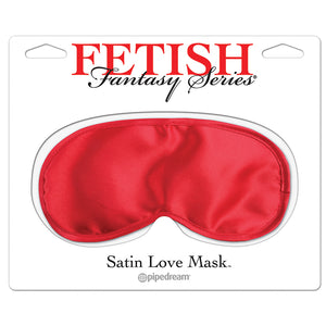 Fetish Fantasy Satin Love Mask-Red PD3903-15