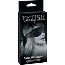 Load image into Gallery viewer, Fetish Fantasy Limited Edition Satin Blindfold-Black PD4453-23