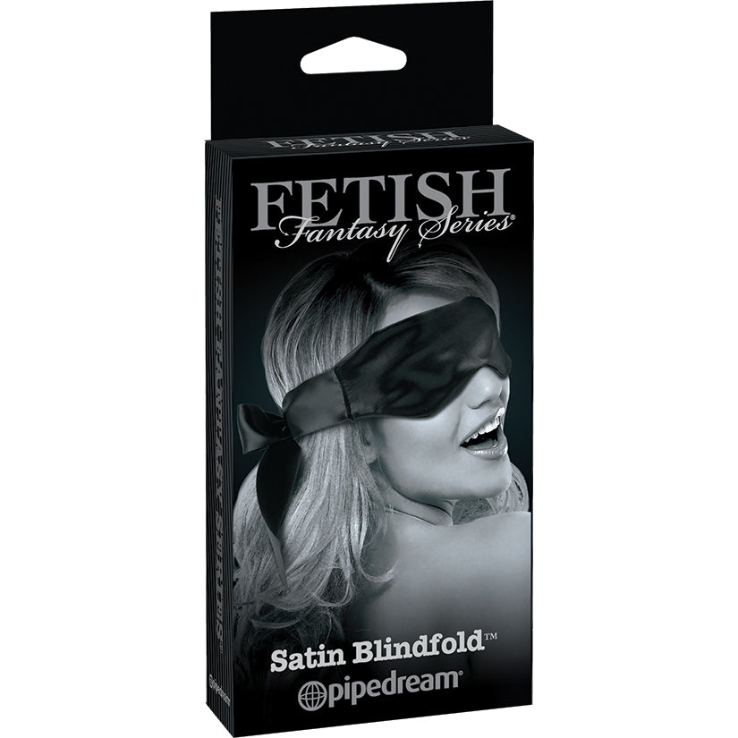 Fetish Fantasy Limited Edition Satin Blindfold-Black PD4453-23
