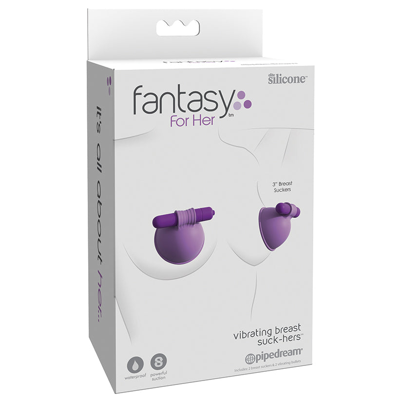 Fantasy For Her Vibrating Breast Suck-Hers PD4921-12