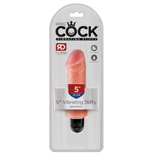 Load image into Gallery viewer, King Cock Vibrating Stiffy-Light 5&quot; PD5520-21
