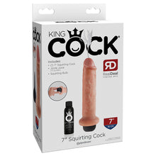 Load image into Gallery viewer, King Cock Squirting Cock-Flesh 7&quot; PD5607-21
